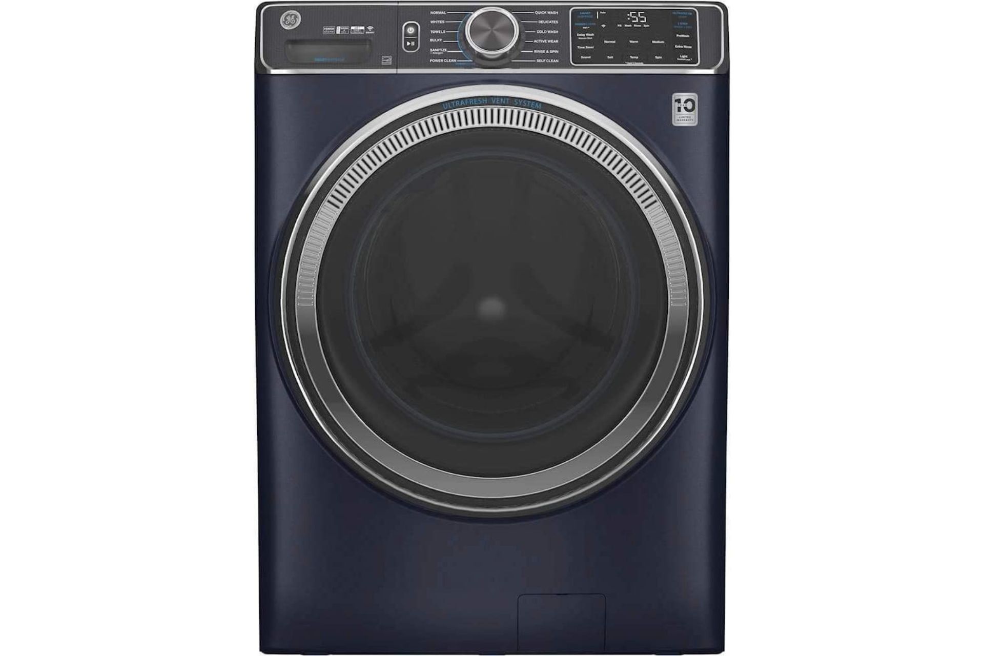 how to reset ge front load washer