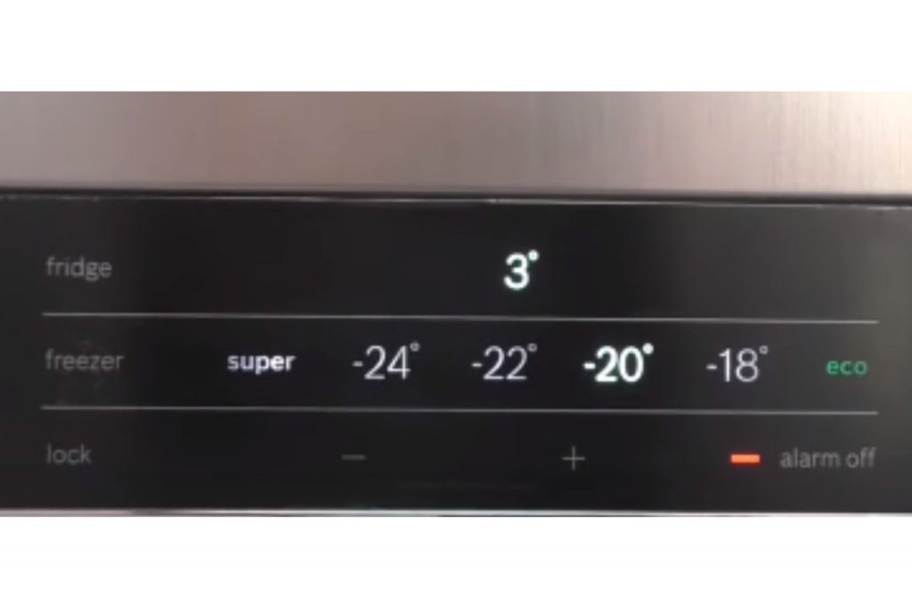 How To Set Temperature On Bosch Fridge Freezer? (Explained) RectifyHome