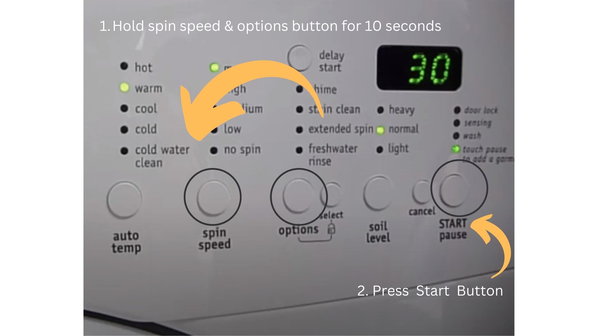 How Do You Run A Clean Cycle On A Frigidaire Affinity Washer? RectifyHome