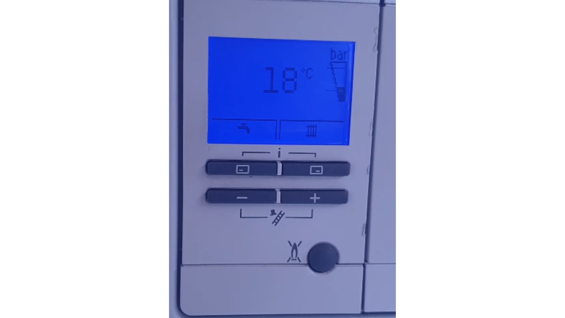 what temperature should a vaillant combi boiler be set at