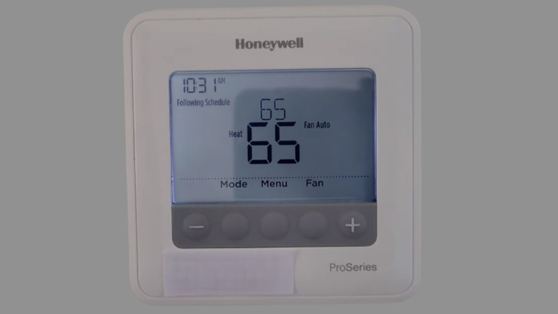 honeywell thermostat making clicking, buzzing, and humming noise