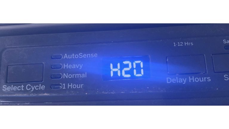 GE Dishwasher Error Code 1h, ftd, cfe, h20, pr5, e1, e3, f96 - RectifyHome